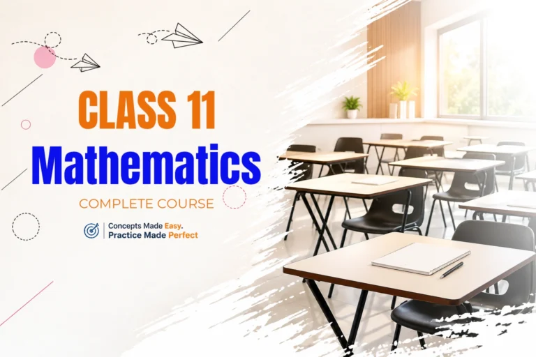 Class 11 Mathematics – Complete Course | E-Maths Academy